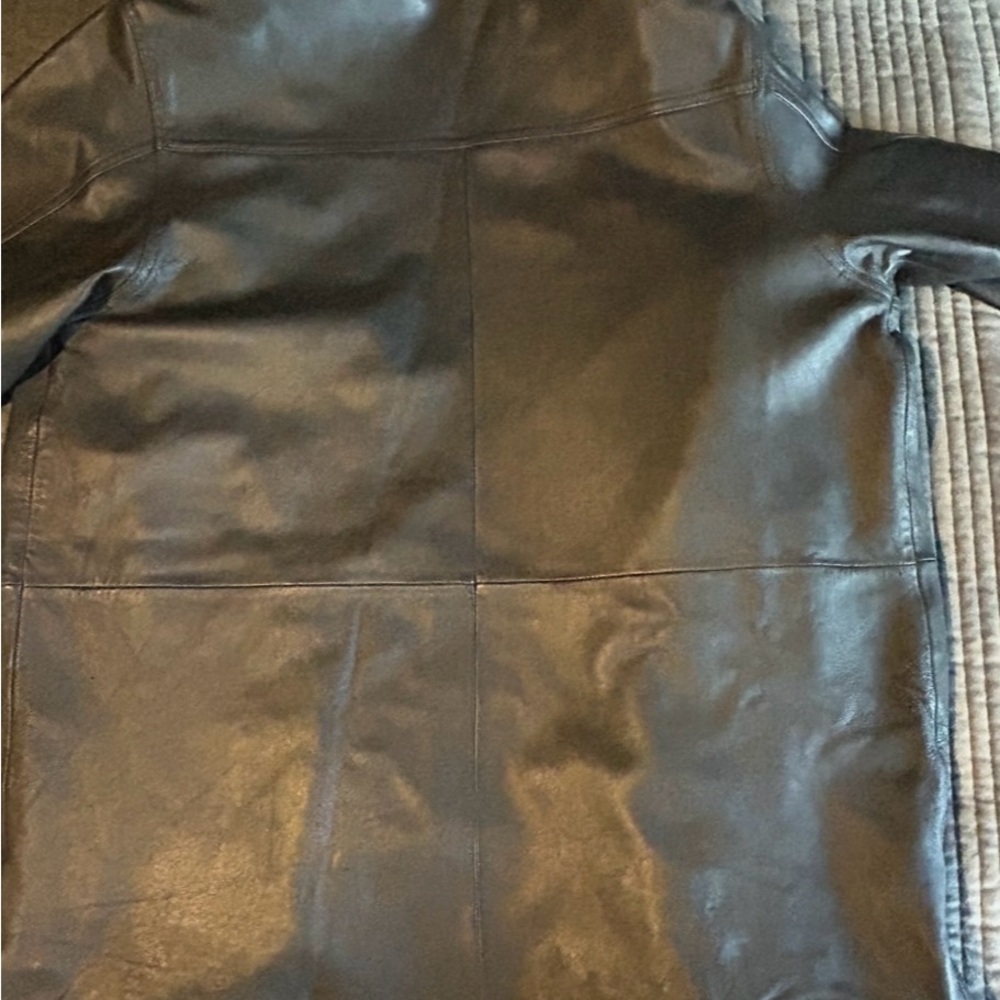 Centigrade Black Leather Jacket Large - image 7